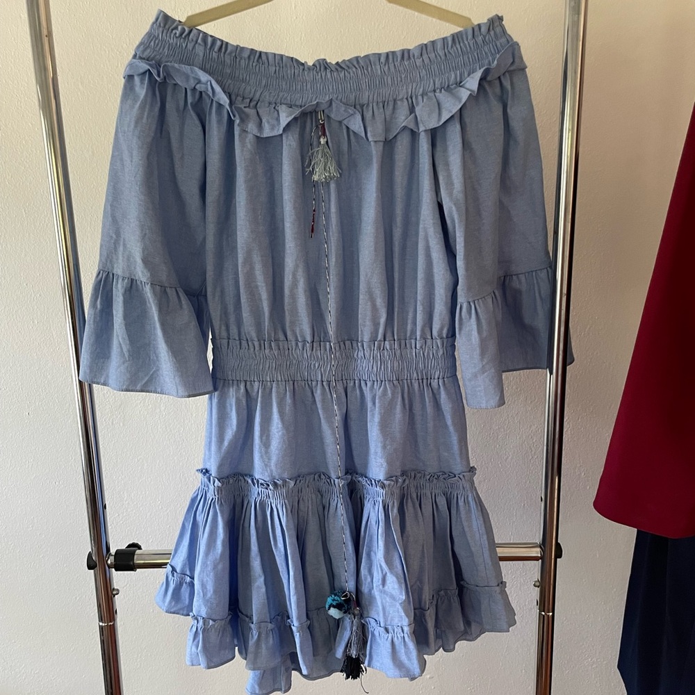 MISA Pom Pom dress size small